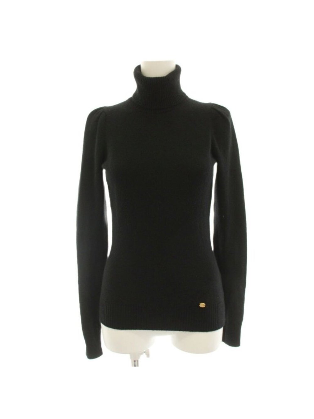 Gucci Knit Sweater Long Sleeve Cashmere Black S